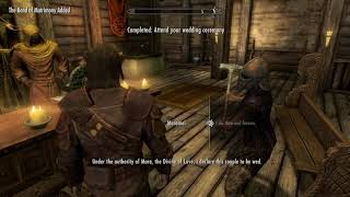 Skyrim Marrying a guard