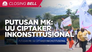 Putusan MK: UU Ciptaker Inkonstitusional
