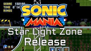 Sonic Mania Star Light Zone Stage Mod Release
