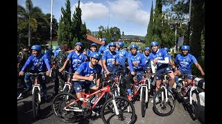 PERSIB Taklukkan Perbukitan Lembang dengan Sepeda