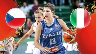 Czech Republic v Italy - Final - Full Game - FIBA U16 Women's European Championship 2018