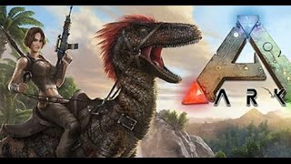 ARK: Survival Evolved АльфаРаптор VS Каменная Стена
