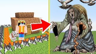 ЗЛАЯ ВЕДЬМА ЗАМАНИЛА НУБА В ЛОВУШКУ MINECRAFT ! НУБИК ПРОТИВ ТРОЛИНГ И ВИДЕО МАЙНКРАФТ
