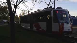 Трамваи ЛВС2005-1119 и ЛМ2008-1431