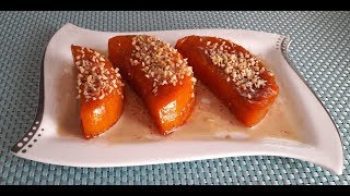 Тыква запеченная в духовке / Сладкая тыква по-турецки /  Sweet pumpkin in Turkish