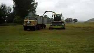 Claas Jaguar 900 mit IFA W50 LA