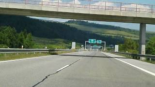 [HD] D1 tunel Branisko - Široké - Hendrichovce