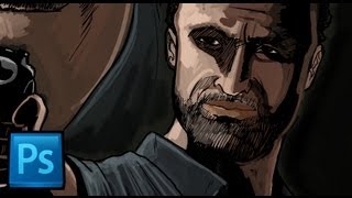 Watch Me Draw The Walking Dead (1 Hour Speed Paint)
