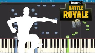 Fortnite Dances - Best Mates Piano Tutorial - How to Play Best Mates Dance
