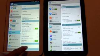Galaxy Note 8 Full Comparison between 4.2.2 & 4.1.2