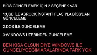 ASROCK G31M-S BİOS GÜNCELLEME