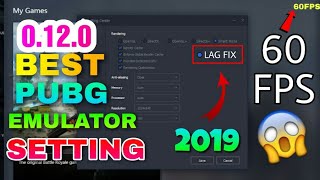 PUBG EMULATOR (4 GB RAM)LAG FIXED!!!60 FPS(2019)in Hindi By CrownGamer