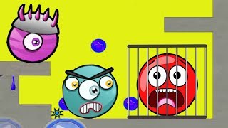 Красный Шарик попал в клетку - Red Ball только для детей! Серия 6