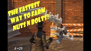 Fortnite Nuts and Bolts | The Fastest Way to Farm | Fortnite STW QuickTips