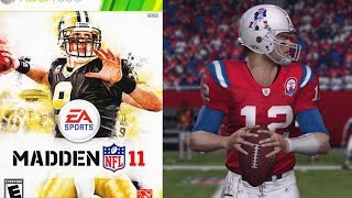TOM BRADY AND HIS BALLS - MADDEN 11 MADDEN MOMENTS PART1