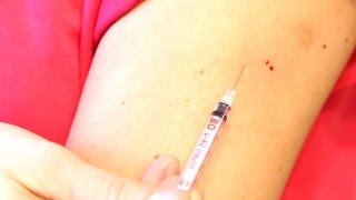Как сделать укол себе самому в руку