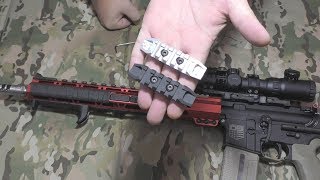 Алюминиевая Планка Пикатини M-LOK от КРУК | РАСПАКОВКА и УСТАНОВКА на AR-15