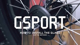 GSPORT BMX | G.L.A.N.D. Universal Hub Guard - Zip Tie Method