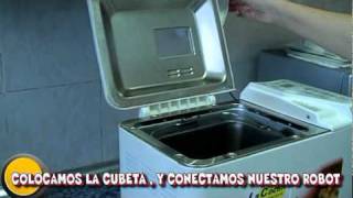 ROBOT " LA COCINERA " RECETA DE PAN BLANCO (Sin Narración).