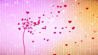 Copyright Free Romantic Abstract Heart  Motion Background || Free Love,Weddings Motion Background