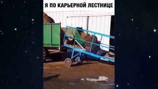 Топчик №15 Тачка с навозом + женщина.