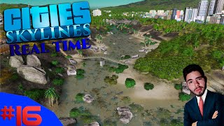 A RESERVA NATURAL E REFORMAS NO TRÂNSITO - Cities Skylines Real Time #16 - (Gameplay/PC/PT-BR)