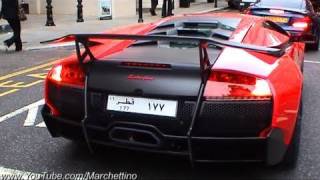 Lamborghini LP670-4 SV LOUD Revs and Police Fine!