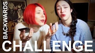Backwards CHALLENGE / Песни наоборот!