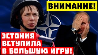 Всё серьёзно, в Кремле паника! Эстония вступила в большую игру!