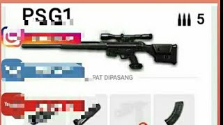 CONFIRMADO NOVA SNIPER PSG1 NO FREE FIRE