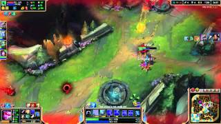 LoL PoV Play: Vayne with Volibear Support vs Lucian and Thresh
