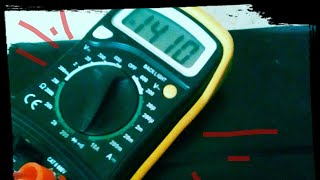 Пищит постоянно мультиметр MASTECH MAS830L (тихий звук, сделайте по громче) смотри описание