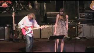 Albert Lee and his daughter Alexandra at the James Burton International Guitar Festival 2009