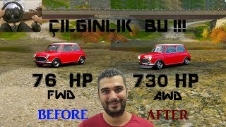Forza Horizon 4 - Before & After Mini Cooper S | Logitech G920