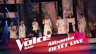 Skuadra Eneda - Ika larg | Netët Live | Nata 1 | The Voice Kids Albania 2018