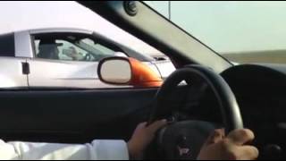 zo6 7.2 + 600 whp فهد مرزا استروكر _ vs كورفيت ‪Ls3 530 hp وليد