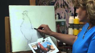 Daler-Rowney - Simply Acrylics - How to paint a rooster