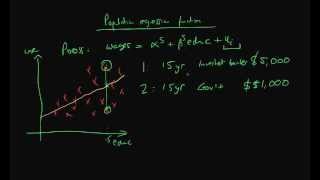 The Population Regression Function