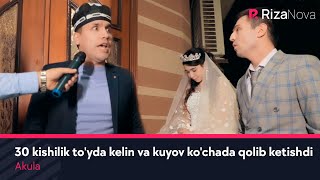 Akula - 30 kishilik to'yda kelin va kuyov ko'chada qolib ketishdi