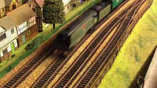 Model Railway - Wrenn locomotive - Battle of Britain Class