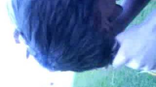 richard getting an egg boshed off his head