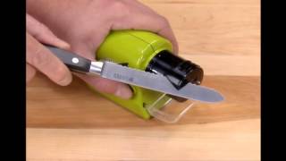 Точилка для ножей Swifty Sharp Motorized Knife Sharpener - belts_com_ua