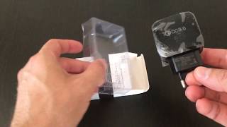 Зарядное устройство Gocomma QC 3.0 - BLACK EU PLUG. быстрая зарядка.