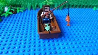 Лего  рыбалка - Minecraft