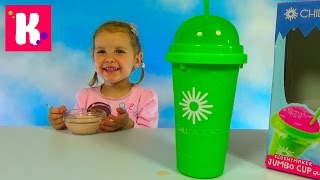 Стакан морозильник Чиллфактор /делаем мороженое из клубничного молока