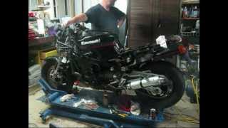 Kawasaki GPz1000RX getting one back on the road - Part 1