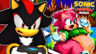 Shadow Plays AMY XL! - BEST MOD EVER!! (Sonic Mania Mod)