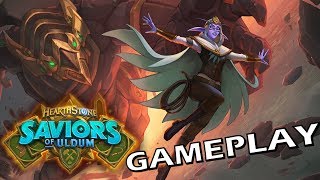 Hearthstone - Saviors of Uldum New Cards Gameplay