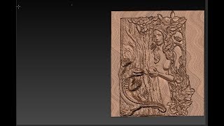 ZBrush  рельеф для ЧПУ