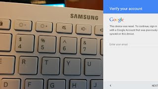 NO OTG, NO COMPUTER, Bypass Google Account FRP lock - Keyboard Method